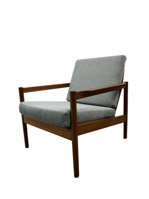 Armchair by Ib Kofod-Larsen for Magnus Olesen, 1956