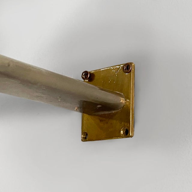 Mid-Century Modern Italian Wall Lamp in Metal and Murano Glass by Archimede Seguso for Seguso Vetri dArte, 1950s For Sale - Image 15 of 17