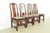 Henredon Henredon Hollywood Regency Chinoiserie Sculpted Mahogany Dining Chairs, Set of Four For Sale - Image 4 of 15