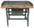 A distinctive and almost certainly one-of-a-kind antique European rustic industrial work table with outstanding patina....