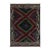 Vintage Cecim Tribal Kilim in Multicolor Embroidered Geometric Patterns For Sale