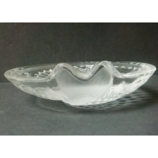 Contemporary Lalique Concarneau "Pisces" Ashtray For Sale - Image 3 of 9