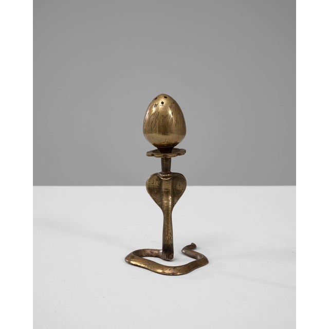 20th Century French Incense Holder Brass Snake Stick Burner For Sale - Image 16 of 18