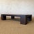 2020s Large Reclaimed Fir Pine Beam XL Coffee Table in Dark Walnut For Sale - Image 5 of 14