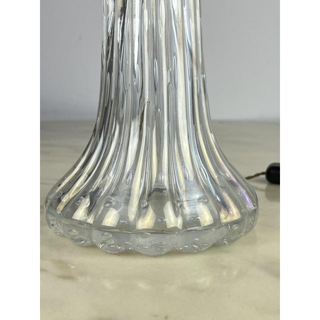 Murano glass table lamp attributed to Barovier & Toso, Italy, 1950 Always belonged to my family. It was purchased by my...