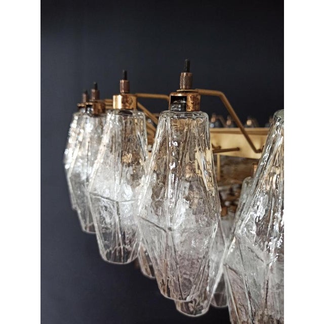 Murano Glass Chandeliers, 1990, Set of 2 For Sale - Image 9 of 15