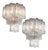 Tronchi Murano Chandeliers, 1990s, Set of 2 For Sale