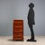 Napoleon III chest of drawers in Indian rosewood and violet wood, with maple trim and inlays. The front features four...