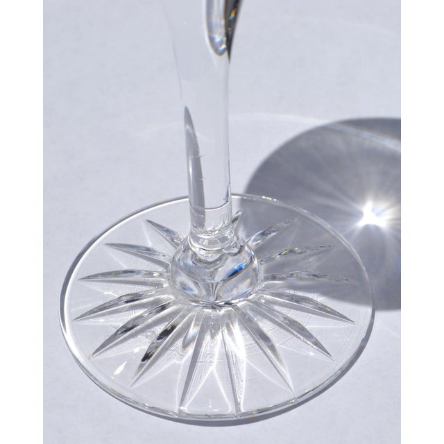 Set of 4 Kosta Boda Scandinavian Modern Faceted Art Glass Candle Holders For Sale - Image 13 of 14