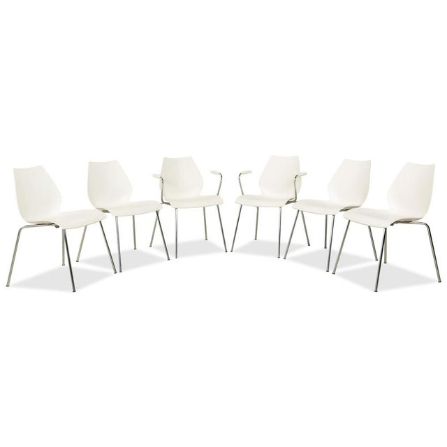 Maui Chairs in Plastic from Kartell, Set of 6 For Sale - Image 13 of 13