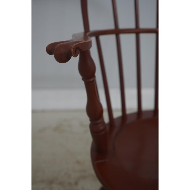 Set of 6 Dr Dimes Sack Back Windsor Dining Armchairs For Sale - Image 14 of 18
