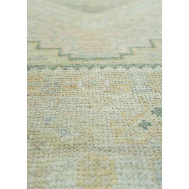Turkish Oushak Rug 3'1" x 7'5" #19277 Explore a curated collection of hallway runners, wool rugs, and handmade...