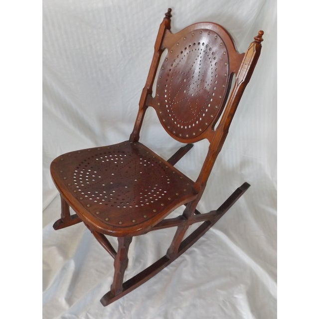Antique Childs Rocking Chair C. 1872 Chairish
