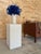 Postmodern Plaster Sculpture Pedestal Plant Stand (After Sirmos) For Sale - Image 13 of 16