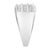 Haus of Brilliance 14K White Gold Men's Diamond Channel Set Band Ring (1 cttw, H-I Color, SI2-I1 Clarity) - Size 10 For Sale - Image 4 of 6
