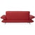 Vegan Leather Three-Seater Red Manual Function Rossini Sofa from Koinor For Sale - Image 12 of 14