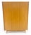 Wood Fine Danish Mid Century Modern 3 Bay Armoire Wardrobe Cabinet Dresser MINT For Sale - Image 7 of 13