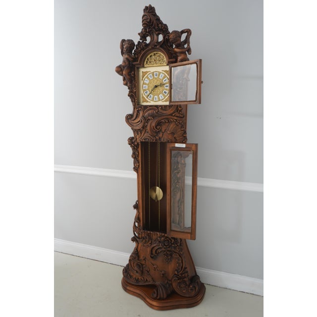 AGE Approx: 80 Years Old DETAILS Walnut Fine Carved Details High Quality Construction Large Impressive Cabinet Intricate...