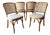 1970s Vintage Model 811 "Prague" Style Bentwood & Cane Dining Chairs - Set of 4 For Sale