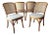 Vintage 1970s "Prague" Model 811 Style Dining Chairs -Set of 4 For Sale
