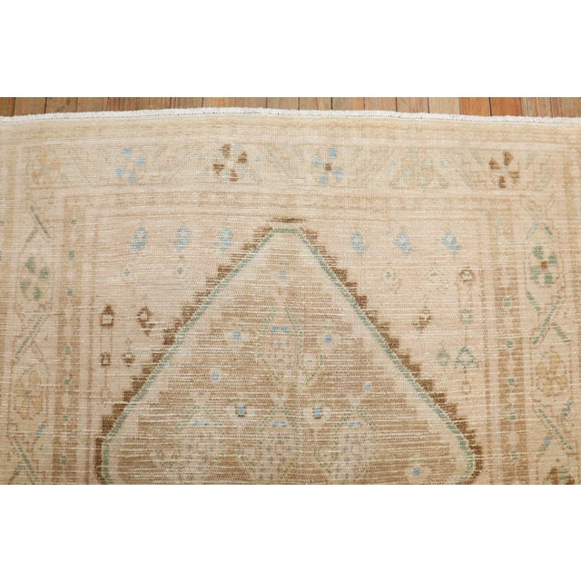 Vintage Textured Scattered Malayer Rug - 3'7" x 5'2" For Sale - Image 4 of 7