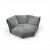 Gray Modular Corner Sofa by Francesco Binfaré for Edra, 2014, Set of 3 For Sale - Image 8 of 12