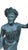 Greco-Roman Style Monumental Bronze Emperor Sculpture, Italy, 1980s For Sale - Image 3 of 5