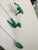 Contemporary Green Climbing Men Wall Art - Set of 3 For Sale - Image 3 of 5