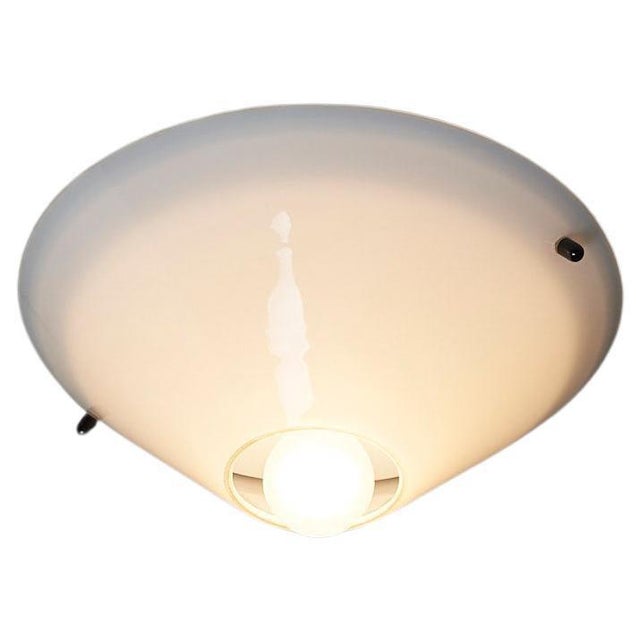 "Cono" Space Vibes Ceiling or Wall Fixture by Lamperti Italy: Elevate your space with this minimalist "Cono" fixture,...