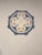 The perfect way to dress up your table. This vintage hemstitched white linen blend tablecloth is hand blocked in a...