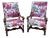 Manuel Canovas Upholstered Antique French Chairs For Sale