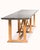 Vintage Zinc-Topped Worktable, France For Sale - Image 3 of 10