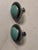 1940s Turquoise and Sterling Cabochon Earrings For Sale - Image 6 of 10