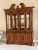 English Traditional Chippendale Style China Cabinet Curio Display For Sale - Image 3 of 5