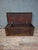 Antique 19th Century Oriental Carved Wood and Gilt Brass Chest For Sale - Image 9 of 12