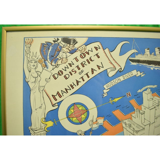 1930s Downtown District of Manhattan... Nieuw Amsterdam and New York 1789- 1939 For Sale - Image 9 of 12