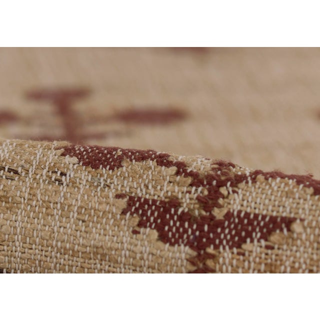 Erin Gates by Momeni Orchard Bloom Rust Hand Woven Wool and Jute Area Rug 2'3" X 12' Runner For Sale - Image 4 of 12