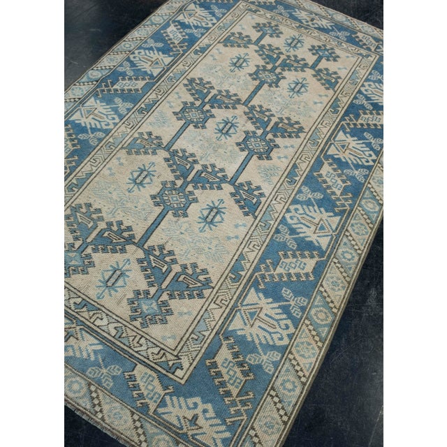 Turkish Turkish Vintage Anatolian Rug 4'1" x 6'4" #17948 For Sale - Image 3 of 8