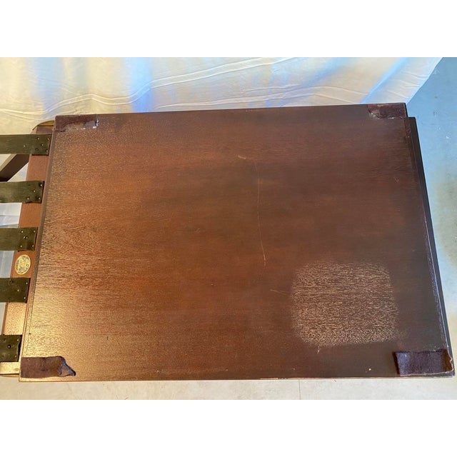 Baker Furniture "The Party Butler" Mahogony Tray Table For Sale - Image 10 of 12