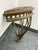 Restoration Hardware Restoration Hardware Hayrack Cast Iron Demilune Console Table For Sale - Image 4 of 12