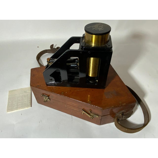 Clinometer inspectors forty five degree mark III admiralty pattern instrument. Made by E.R. Watts & Son, London. No 23374....