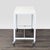 CB2 Cb2 Go Kart White Modern Rolling Desk With Metal Frame For Sale - Image 4 of 7