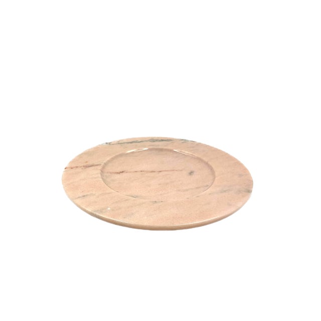 1970s Pink Marble Centerpiece / Tray, Up&Up Italy, 1970s For Sale - Image 5 of 13