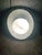 1980s Custom Made Polished Aluminum Oval Wall Light For Sale In San Diego - Image 6 of 8