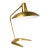 Late 20th Century Contemporary Brass Adjustable Desk Lamp in the Mid-Century Modern Style For Sale