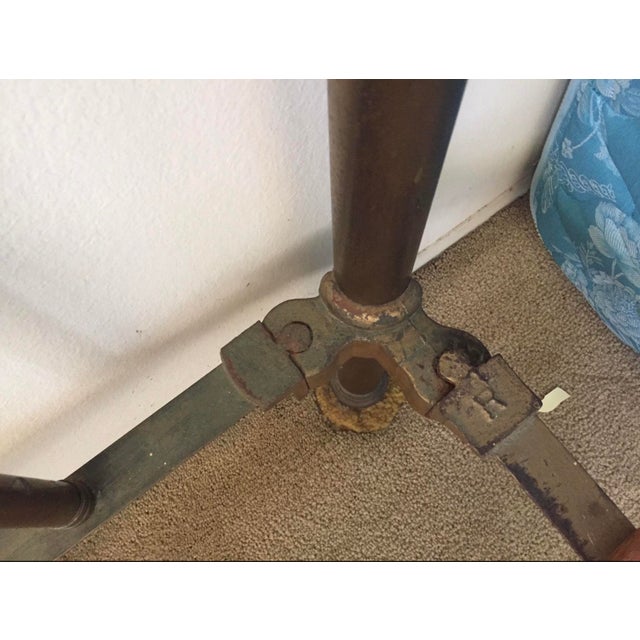 Brass Late 20th Century French Country Brass Bed With Rails - Full / Double For Sale - Image 8 of 12