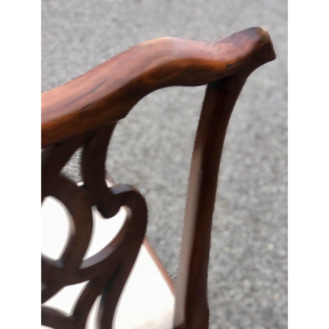 Brown American Chippendale Walnut Side Chair, Circa 1820 For Sale - Image 8 of 9