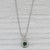 Gemstone Information: - Natural Tourmaline - Carats - 1.60ct Cut - Cushion Color - Green - Natural Diamonds - Small single...
