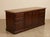Classic Mahogany Executive Library With Glass Doors on Credenza For Sale - Image 6 of 6