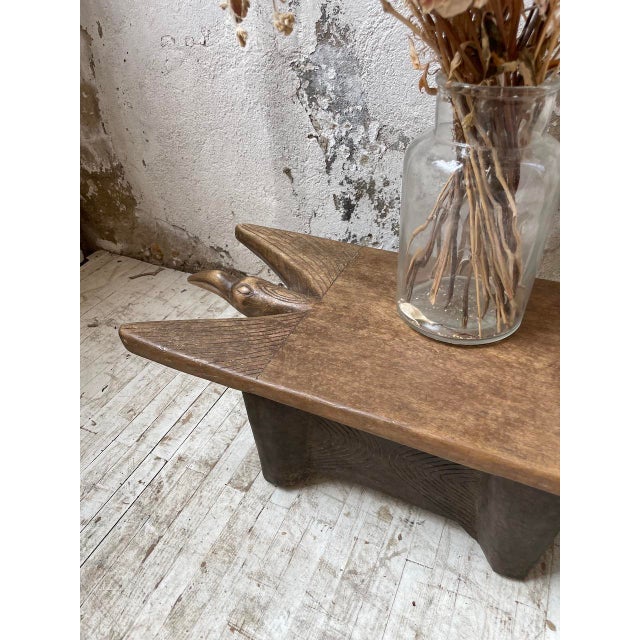 Vintage African Eagle Stool, 1970s For Sale - Image 17 of 18